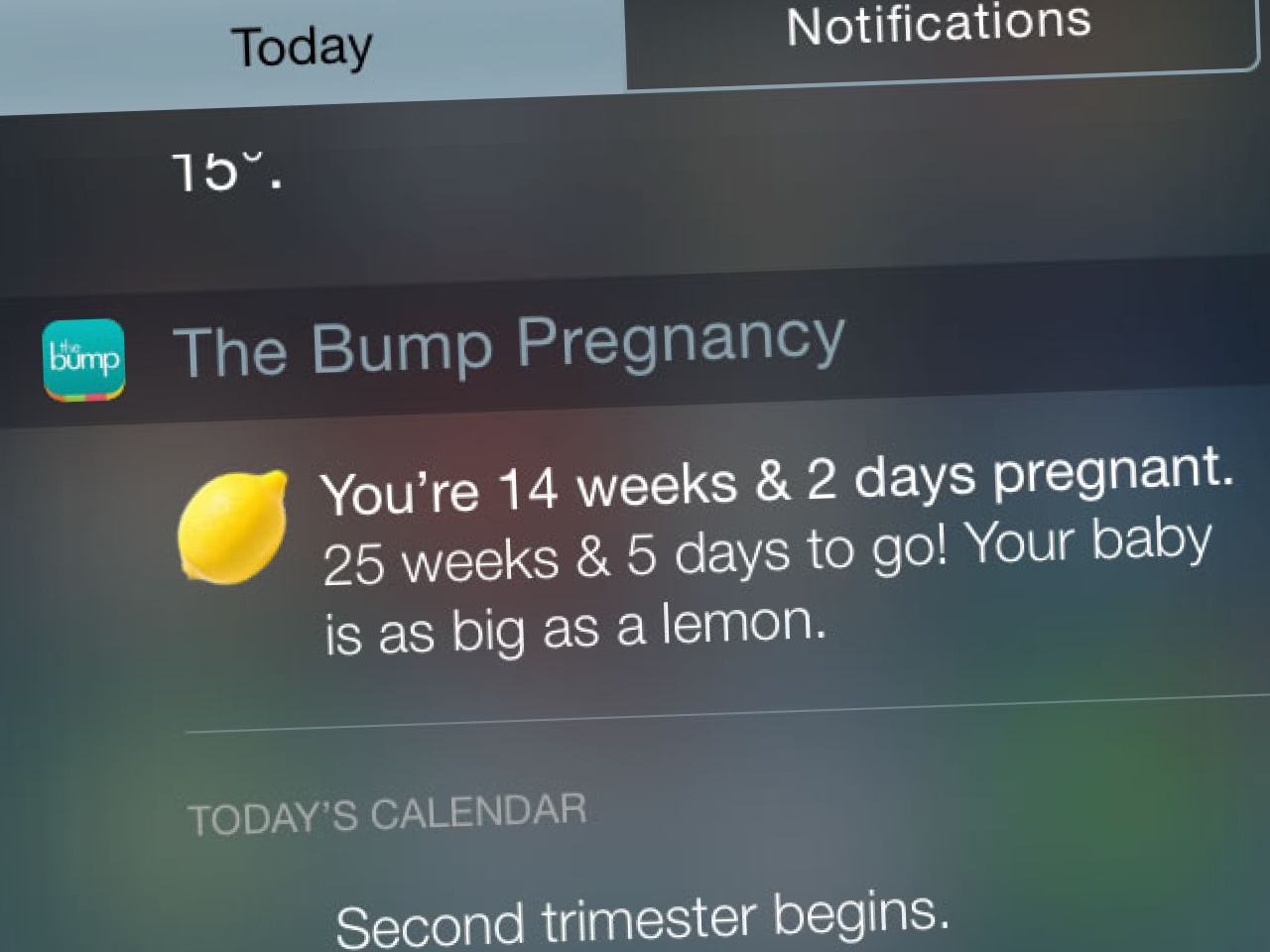 The Bump iOS app