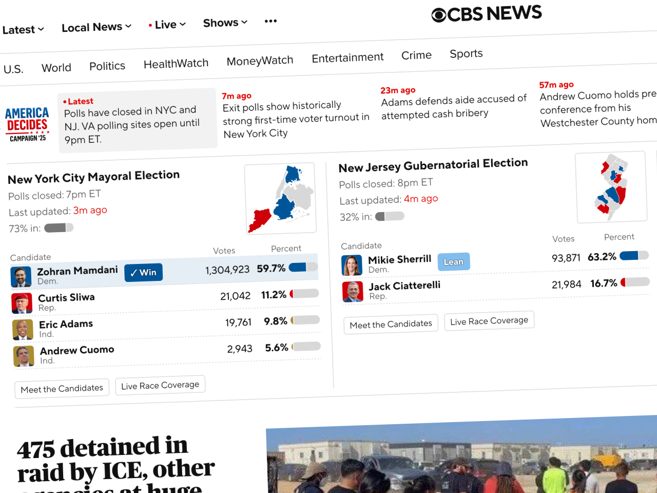 CBS News 2025 Elections-at-a-Glance