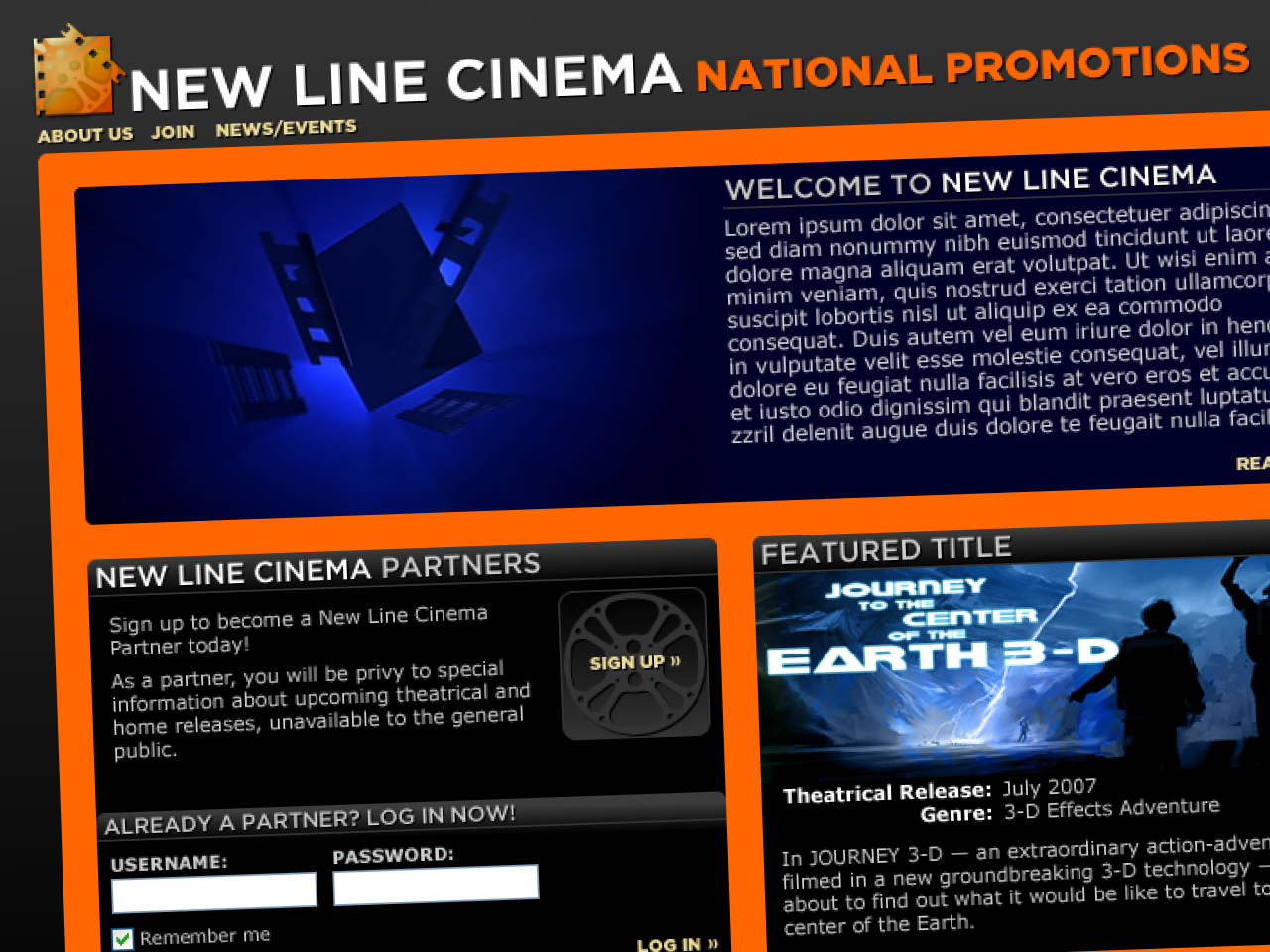 New Line Cinema National Promotions