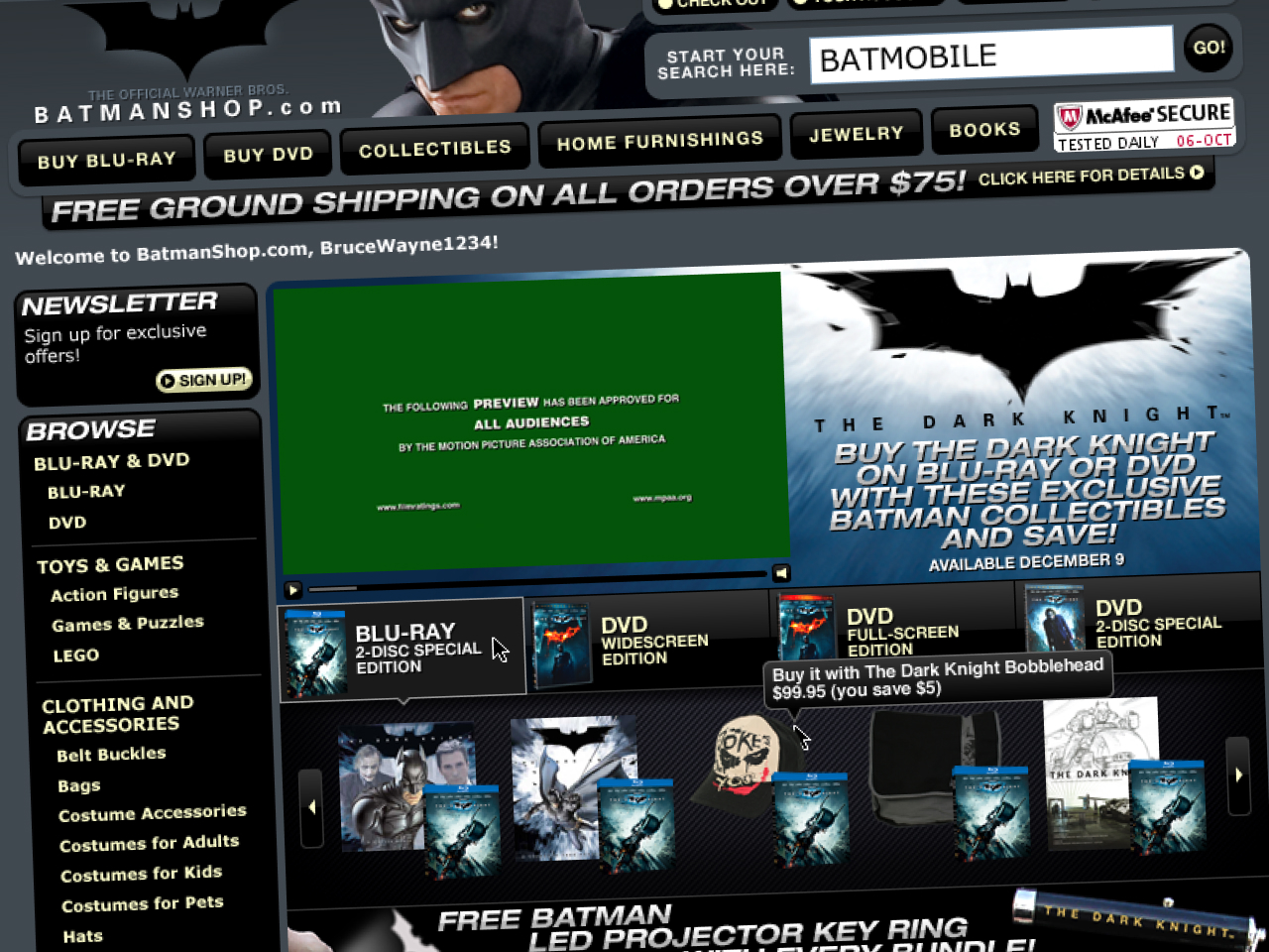 Batman Shop
