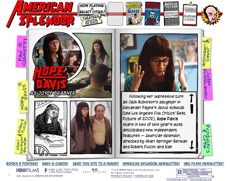 American Splendor - Cast and Crew Screen