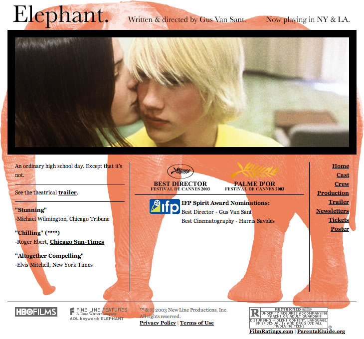 Elephant - Home Screen