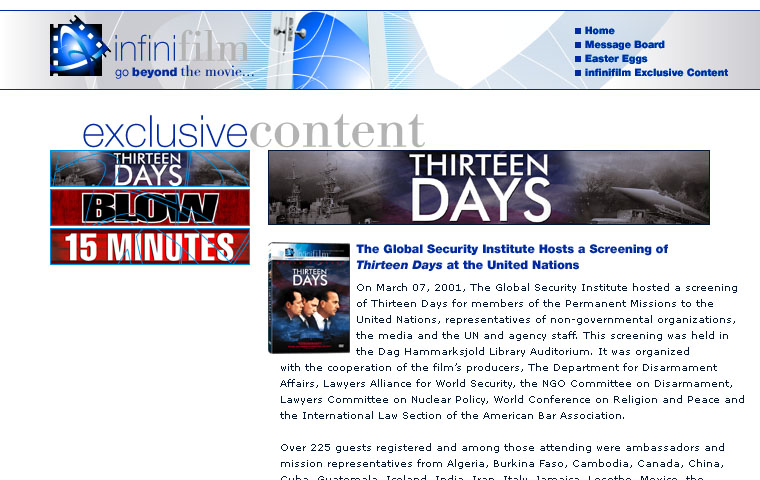 infinifilm - Exclusive Content