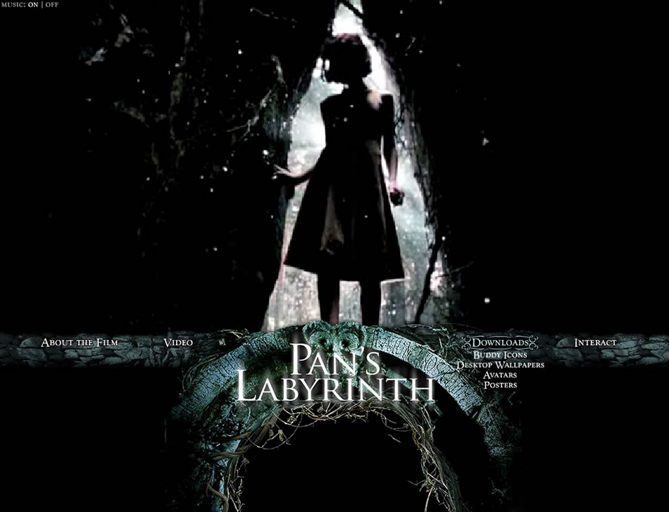 Pan's Labyrinth downloads screen