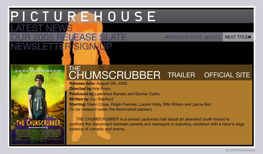 Picturehouse - Movie Title Screen