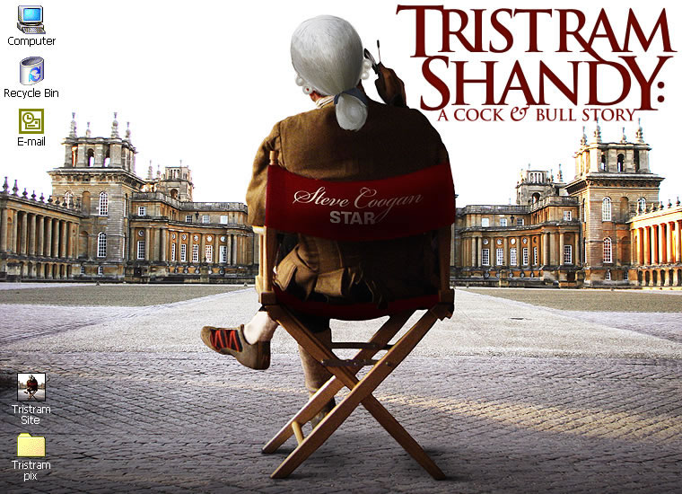 Tristram Shandy - Home Screen