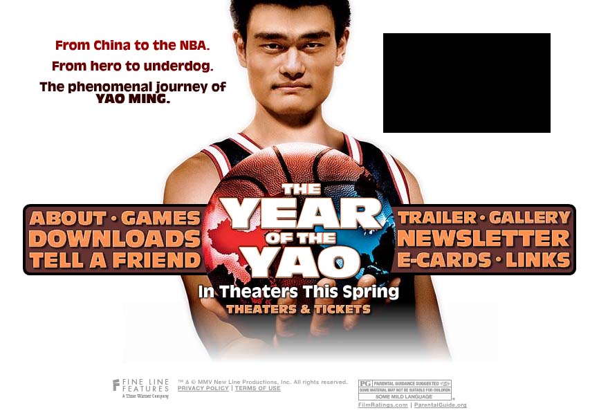 The Year of the Yao - Home